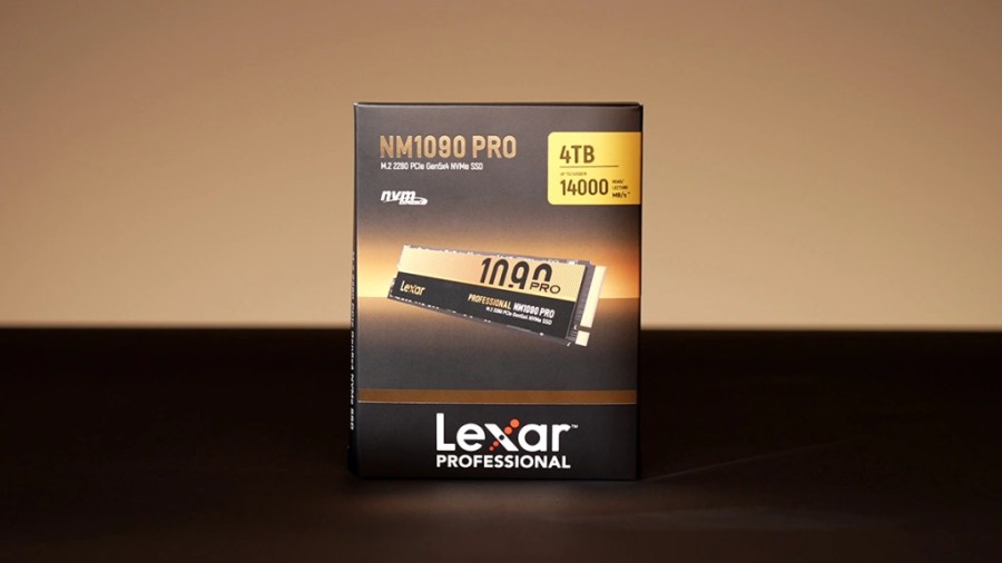 Lexar NM1090 Pro PCIe 5.0 SSD có tốc độ 14.000MB/s